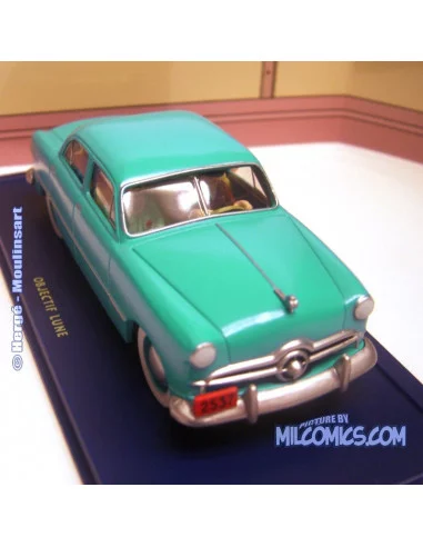 es::Coche Tintin nº 49 - EL FORD CUSTOM TURQUESA