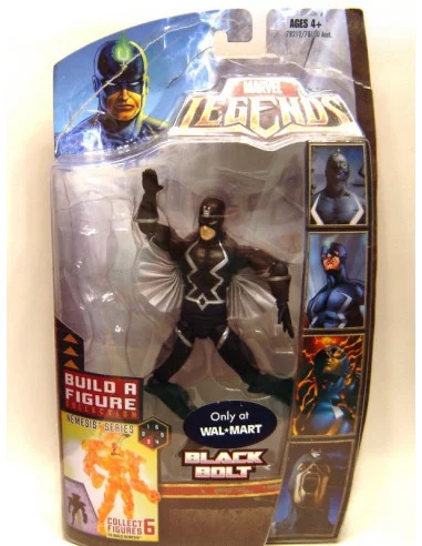 es::BLACK BOLT - Figura Marvel Legends ABIERTA