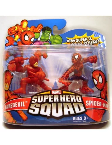 es::DAREDEVIL Y SPIDERMAN - Figuras Super Hero Squad