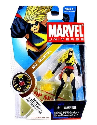 es::MS. MARVEL negra - Figura Marvel Universe