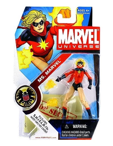 es::MS. MARVEL roja - Figura Marvel Universe