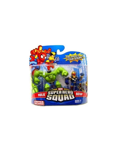 es::HULK Y NOVA - Figuras Super Hero Squad