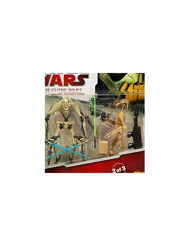 es::CLONE WARS 2-PACK 2 - Figuras Star Wars Hasbro