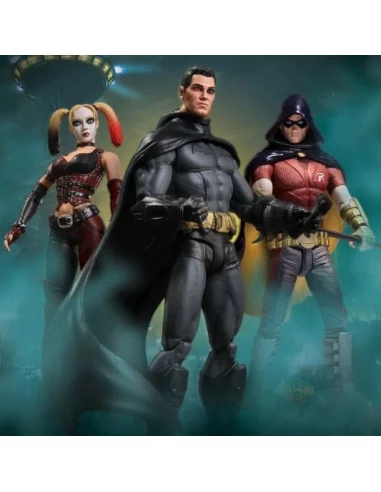 es::BATMAN ARKHAM CITY SERIE 1 - Set de 3 figuras DC