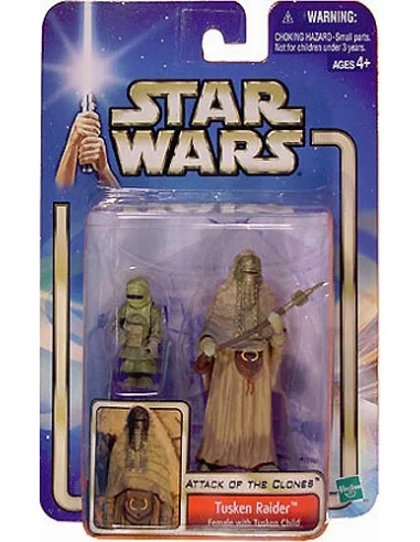 es::Tusken Raider Female With Tusken Child - Figuras Star Wars Hasbro