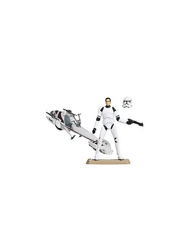 es::Class I Vehicle: Barc Speeder Bike With Clone Trooper - Vehículo con figura Star Wars Hasbro