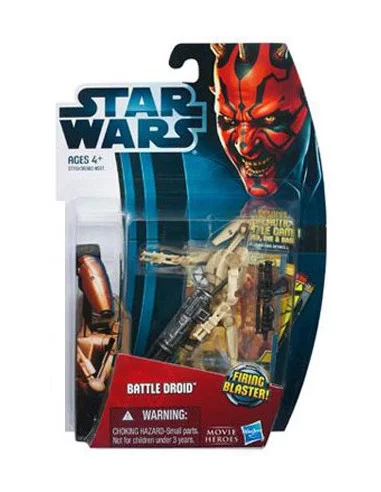 es::M.H.2012 W1: Battle Droid PROJECTILE- Figura Star Wars Hasbro