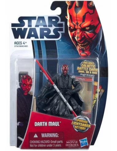 es::M.H.2012 W0.5: Darth Maul Spinning Lightsaber - Figura Star Wars Hasbro