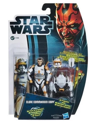 es::2012 Cw01: Clone Commander Cody - Figura Star Wars Hasbro