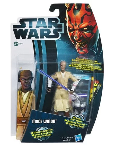 es::2012 Cw08: Mace Windu - Figura Star Wars Hasbro