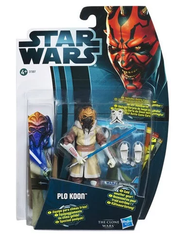 es::2012 Cw06: Plo Koon - Figura Star Wars Hasbro