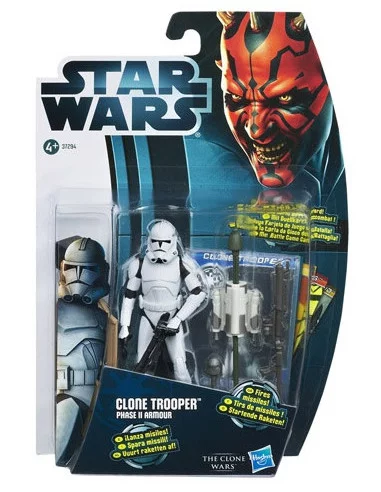 es::2012 Cw02: Clone Trooper - Figura Star Wars Hasbro