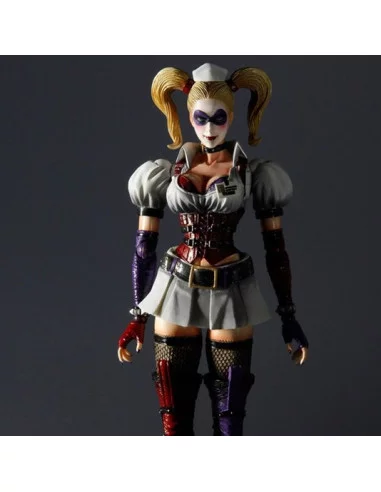 es::Batman Arkham Asylum Play Arts Kai: Figura Harley Quinn