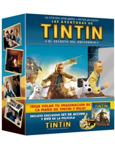 es::Las Aventuras De Tintín: El Secreto DeL Unicornio Formato Dvd + Figuras