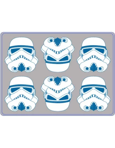 es::Stormtrooper - Molde de silicona para cubitos de hielo Star Wars