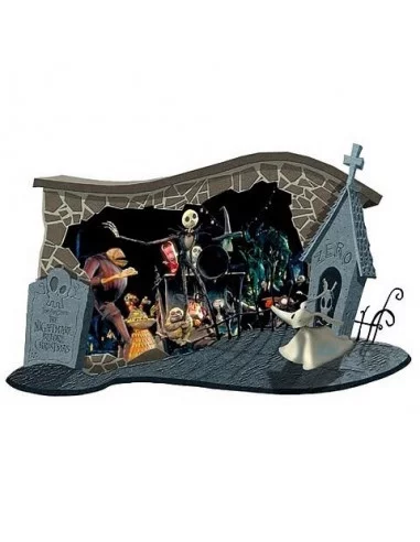 es::Pesadilla Antes De Navidad: Halloween Town Wall Diorama