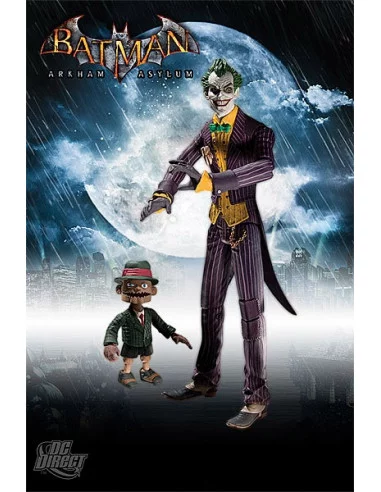 es::Batman Arkham Asylum Serie 1: Figura The Joker With Scarface