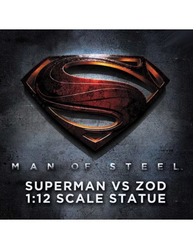 es::Man of steel: Estatua 1/12 Superman vs. Zod