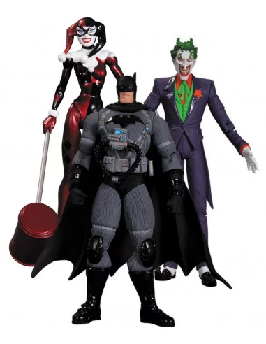 es::Batman Hush Pack 3 Figuras: Stealth Batman, Joker & Harley Quinn