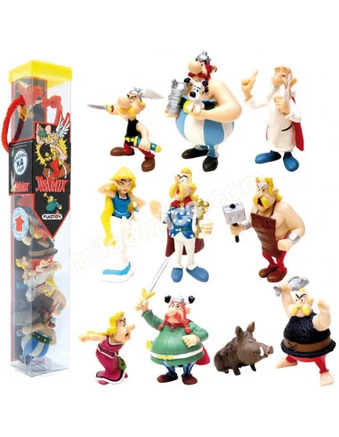 es::Astérix: Tubo De 10 Minifiguras 6 Cm