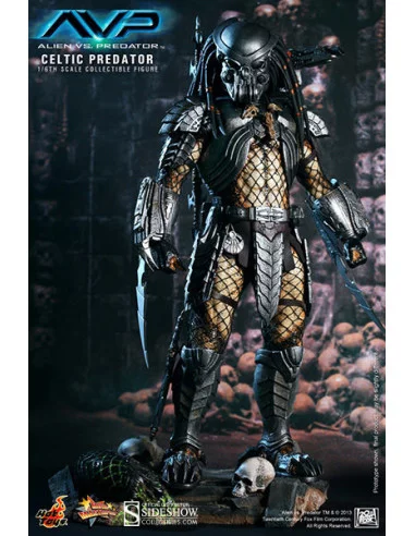 es::Celtic Predator. Figura 1/6 Hot Toys Aliens Vs. Predator