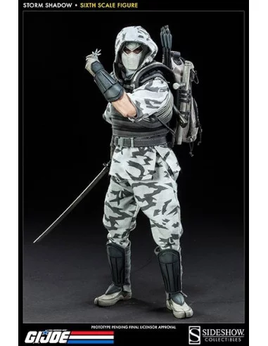 es::G.I.Joe Figura 1/6 Storm Shadow Assassin Sideshow