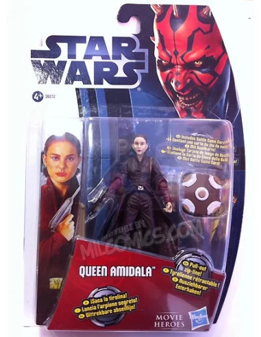 es::M.H.2012 W1: Queen Amidala Zipline - Figura Star Wars Hasbro