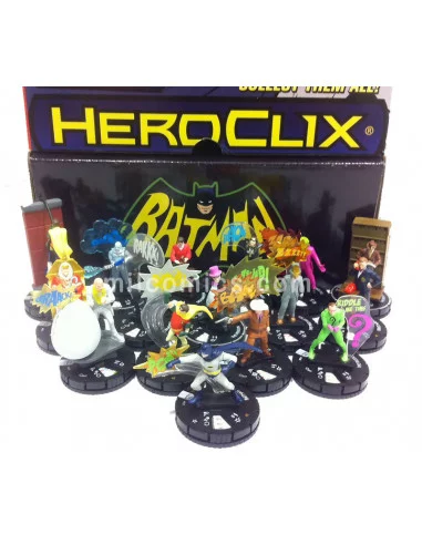 es::Dc Heroclix - Batman Classic Tv Series Complete Set