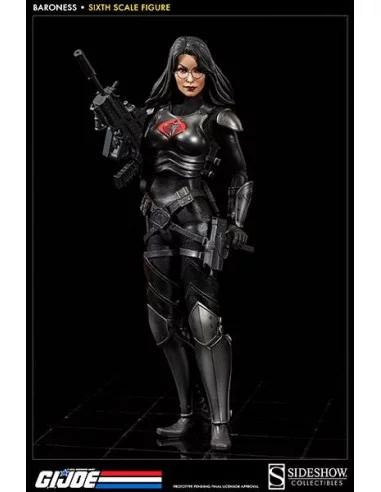 es::G.I.Joe Figura 1/6 Baroness Sideshow