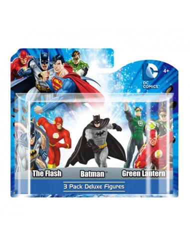 es::Dc Universe Set Flash, Batman & Green Lantern Figuras Coleccionable