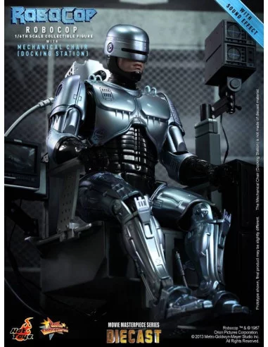 es::Robocop: Figura Robocop With Mechanical Chair 1/6 Hot Toys