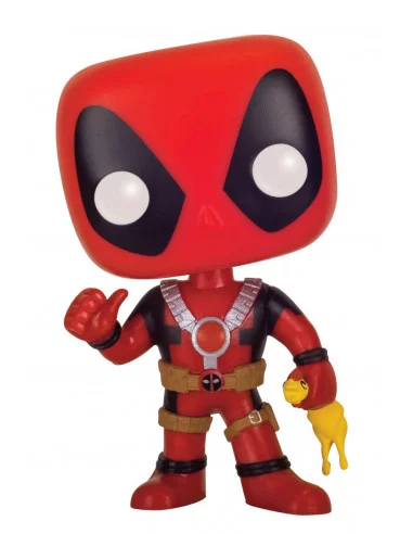 es::Deadpool POP! Marvel Vinyl Figura Deadpool Rubber Chicken 9 cm