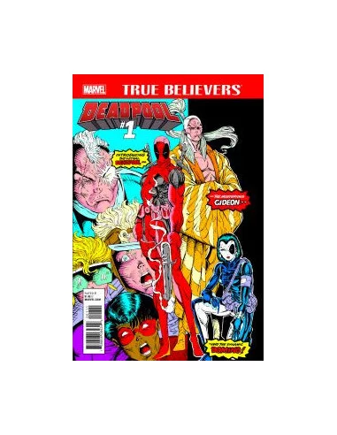 es::True Believers Deadpool 1 Df Signed By Fabian Nicieza