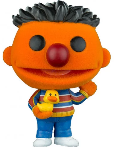 es::Barrio Sésamo Figura POP! TV Vinyl Ernie Epi Flocked 9 cm