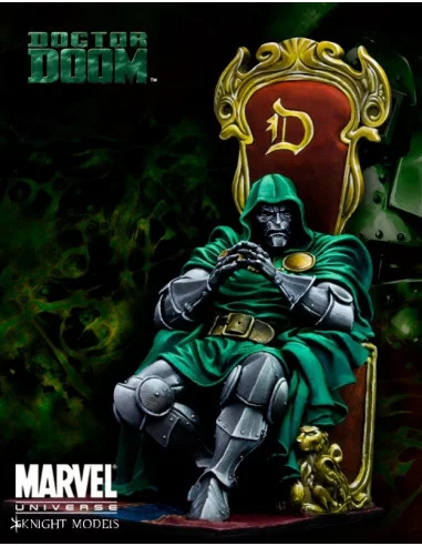 es::Dr. Doom - Figura de metal para pintar Knight Models