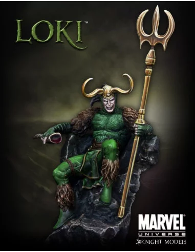 es::Tales Of Asgard: Loki - Figura de metal para pintar Knight Models