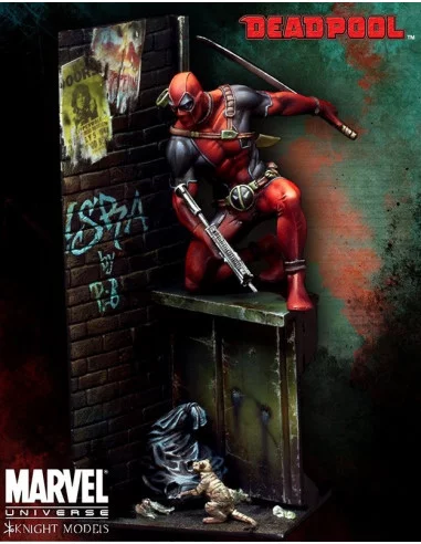 es::Marvel Knights: Deadpool - Figura de metal para pintar Knight Models