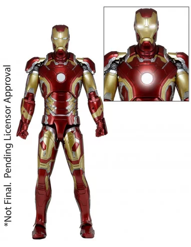 es::Los Vengadores La Era de Ultrón Figura 1/4 Iron Man Mark XLIII 46 cm