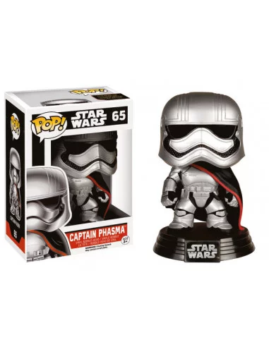 es::Star Wars Episode VII POP! Vinyl Cabezón Captain Phasma 10 cm