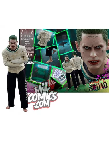 es::Escuadrón Suicida Figura 1/6 The Joker Arkham Asylum 2016 Toy Fair Exclusive Hot Toys 30 cm