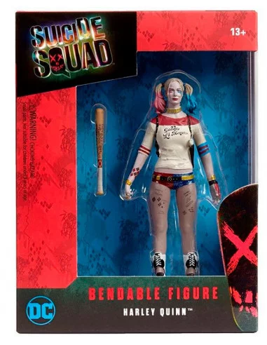 es::Escuadrón Suicida Figura Maleable Harley Quinn 14 cm