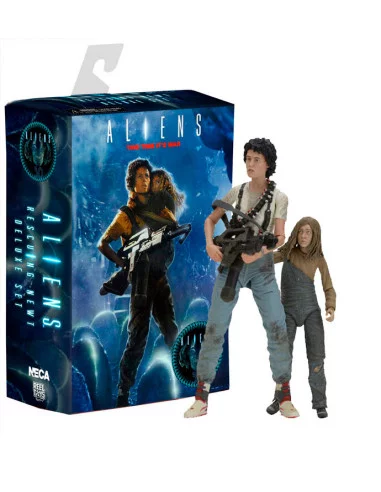 es::Aliens Pack de 2 Figuras Deluxe 30th Anniversary Ripley & Newt 18 cm