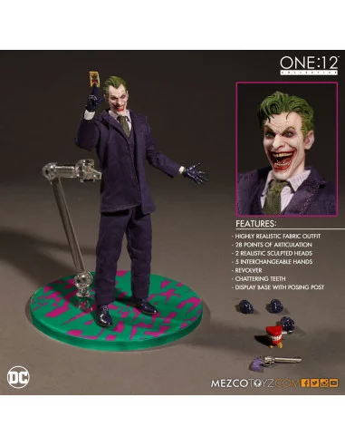 es::DC Comics Figura 1/12 The Joker One:12 Collective 17 cm