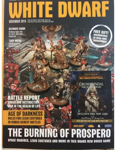 es::White Dwarf Monthly - november 2016 Inglés