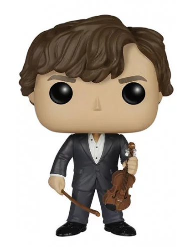 es::Sherlock Figura POP! TV Vinyl Sherlock with Violin 9 cm