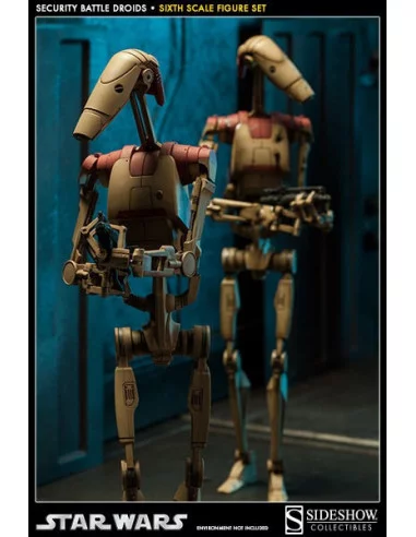 es::Security Battle Droids - Set Figuras 1/6 Sideshow Star Wars