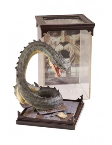 es::Harry Potter Estatua Magical Creatures Basilisk 19 cm