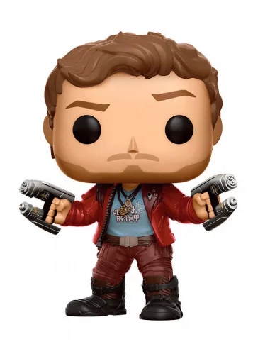 es::Guardianes de la Galaxia Vol. 2 Figura POP! Star-Lord Marvel Vinyl 9 cm