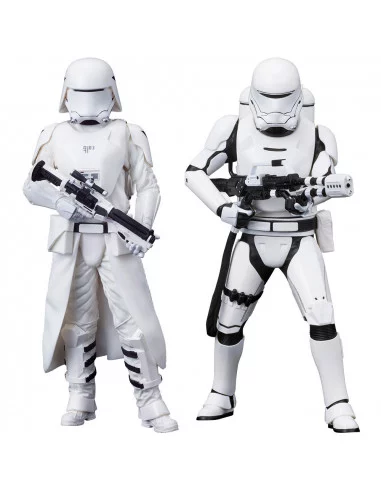 es::Star Wars Episode VII Pack de 2 Estatuas ARTFX+ First Order Snowtrooper & Flametrooper 18 cm