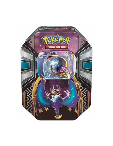 es::Pokémon JCC Caja metálica Spring 2017 Lunala-GX - Juego de cartas coleccionable